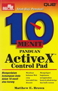 10 Menit Panduan Activex Control Pad