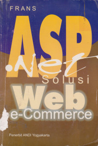 ASP net solusi Web E-comerce