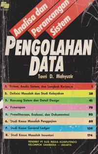 Analisa Dan Perancangan Sistem Pengolahan Data