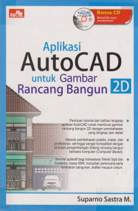 Aplikasi AutoCAD Untuk Gambar Rancang Bangun 2D