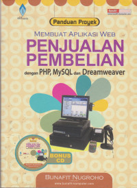 Membuat Aplikasi Web Penjualan Pembelian dengan PHP,MySQL, dan DreamWeaver