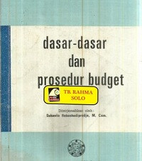 Dasar-dasar dan Prosedur Budget