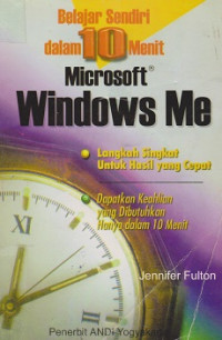 Belajar Sendiri Dalam Sepuluh Menit Microsoft Windows Me