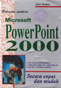 Belajar Sendiri Microsoft PowerPoint 2000