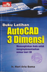 Buku Latihan Autocad 3 Dimensi