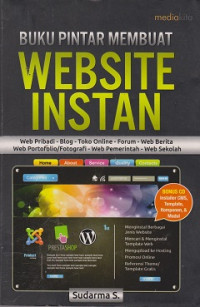 Buku Pintar Membuat Website Instan