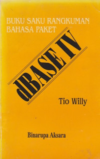 Buku Saku Rangkuman Bahasa Paket dBASE IV