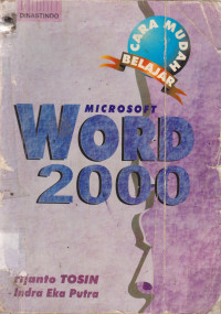 Cara Mudah Belajar Word 2000