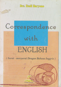 Correspondence With English (surat menyurat dengan bahasa inggris)