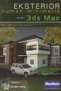 Eksterior Rumah Minimalis dengan 3ds Max