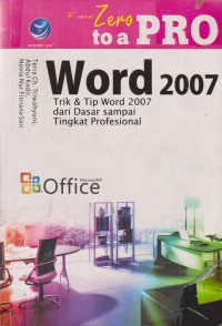 From Zero to A Pro Word 2007