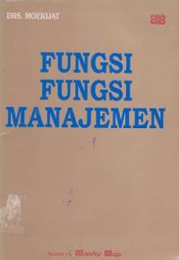 Fungsi Fungsi Manajemen