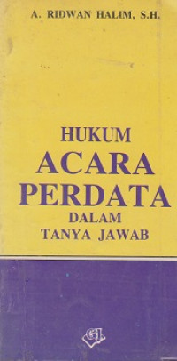 Hukum Acara Perdata Dalam Tanya Jawab