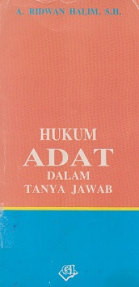 Hukum Adat Dalam Tanya Jawab