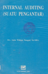 Internal Auditing (Suatu Pengantar)