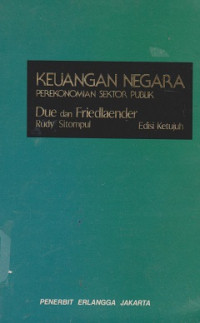 Keuangan Negara: perekonomian sektor publik