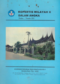 Kopertis Wilayah X Dalam Angka: Keadaan Desember 2003