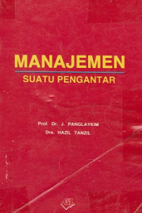 Management: suatu pengantar