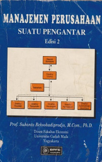 Seri Manajemen 1 & 2 Manajemen Perusahaan Suatu Pengantar