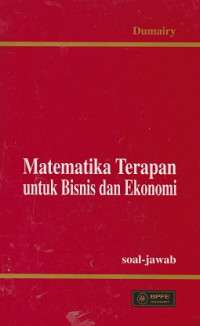 Matematika Terapan Untuk Bisnis dan Ekonomi: soal-jawab