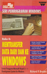 Seri Pemrograman Windows Buku 4: Mentransfer Data dari dan ke Windows