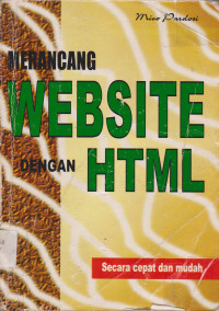 Merancang WEBSITE dengan HTML