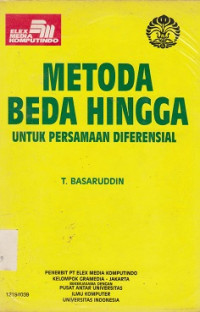 Metoda Beda Hingga Untuk Persamaan Diferensial