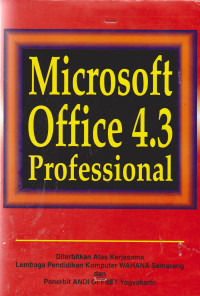 Microsoft Office 4.3 Professional