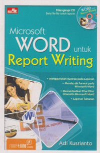 Microsoft Word untuk Report Writing