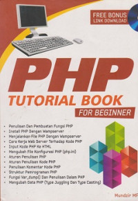 PHP Tutorial Book For Beginner