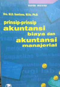 Prinsip-prinsip Akuntansi Biaya dan Akuntansi Manajerial