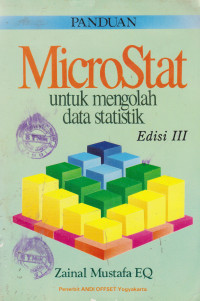 Panduan Microstat Untuk Mengolah Data Statistik