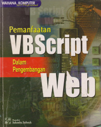 Pemanfaatan VBScript dalam Pengembangan Web