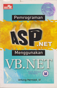 Pemrograman ASP.NET Menggunakan VB.NET