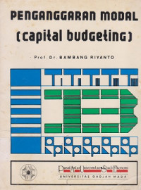 Penganggaran Modal (capital budgeting)