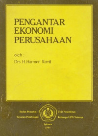 Pengantar Ekonomi Perusahaan