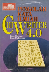 Pengolah Kata Ilmiah Chiwriter 4.0