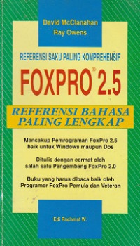 Referensi Saku Paling Komprehensif FOXPRO 2.5