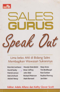 Sales Gurus Speak Out