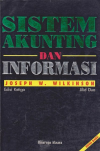 Sistem Akunting Dan Informasi Jilid Dua