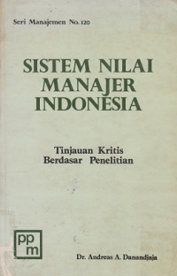 Sistem Nilai Manajer Indonesia