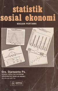 Statistik Sosial Ekonomi Bagian Pertama