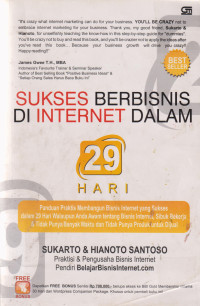 Sukses Berbisnis di Internet dalam 29 Hari