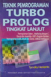 Teknik Pemrograman Turbo Prolog Tingkat Lanjut