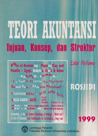 Teori Akuntansi: tujuan, konsep dan struktur