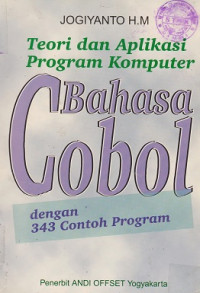 Teori dan Aplikasi Program Komputer Bahasa Cobol