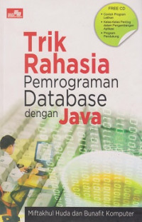 Trik Rahasia Pemrograman Database dengan Java