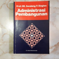 Administrasi Pembangunan