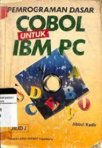 PemrogramanDasar Cobol Untuk IBM PC