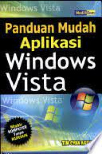 Panduan Mudah Aplikasi Windows Vista